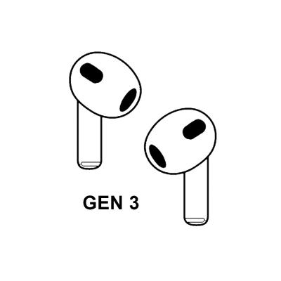 China For AirPods Pro Loud Bass With Logo Rename GPS TWS Air Topest Quality podding 1:1 APPL Airpods pro earphone air 3 pro GEN 2 3 Airpodes 3 for sale