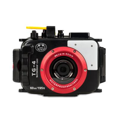 China TG-4 Seafrogs 60m PC Camera Housing Underwater Diving Waterproof Diving Case for OLYMPE TG4 Camera for sale