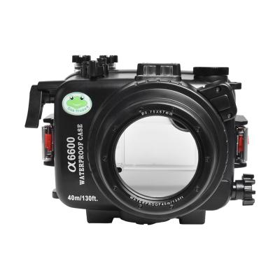 China Drones Seafrogs Factory Accessories Underwater Housing Camera Protect Waterproof Case Cover For Sony A6600 for sale