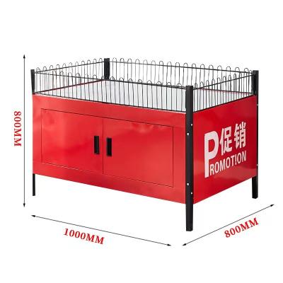 China Professional Supermarket Shelf Exhibition Corrosion Protection HT Supplier Event Promotion Desktop Durable Table for sale