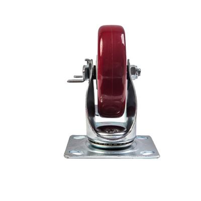 China swivel & HT Rigid Customizable Industrial Caster Wheel Trolley Trolley Wheels for sale