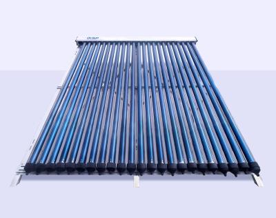 China Glass 16 - 32 Tube New Type Evacuated Tube Heat Pipe Solar Thermal Collector for sale