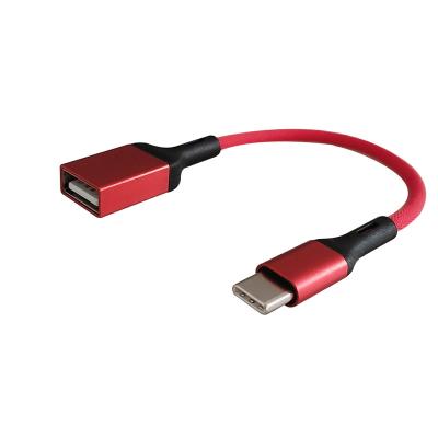 China Mobile Phone Type C OTG Cable USB 3.1 Male To Type-A Adapter USB Female Connector for sale