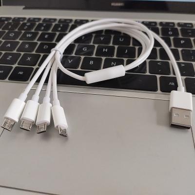 China MP3/MP4 player 4 in 1 micro usb charger cable 50cm for sale