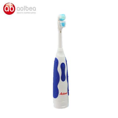 China OEM High Quality Battery Operated Adults ODM Electric Toothbrush with Dual Toothbrush Heads for sale