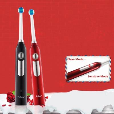 China ALB-931 Matt Color Rotary Toothbrush Battery Operated Head Rechargeable Electric Toothbrush for sale