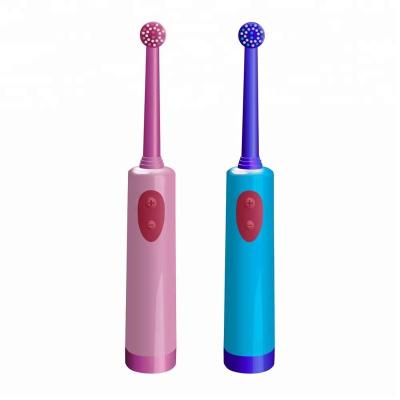 China Personal Care Battery Operated Brush Beauty ALB-927 Rotating Electric Children Toothbrush for sale