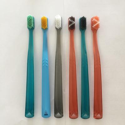 China ALB-4022T Newest Design Disposable Dupont Soft Stiffens Breathable Toothbrushes Manual for sale