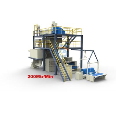 China Factory PLC Control System Spunlace Textile Machinery Nonwoven Machinery, PP Meltblown Nonwoven Fabric Machine Production Line for sale