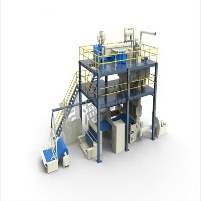 China Factory Extrusion Smms Spunlace Nonwoven Fabric Making Machine , Meltblown Nonwoven Fabric Machine for sale