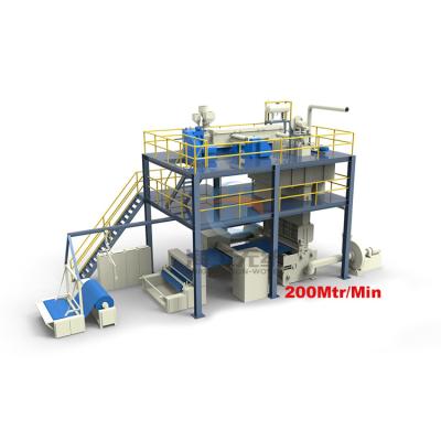 China Factory Online Support Machinechina Nonwoven Fabric Making Machine , Automatic Spunbond PP Nonwoven Fabric Machine for sale