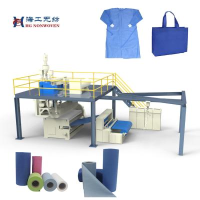 China Factory Textile Machinery Making Production Line Of Meltblown Nonwoven Fabric Making Machine for sale