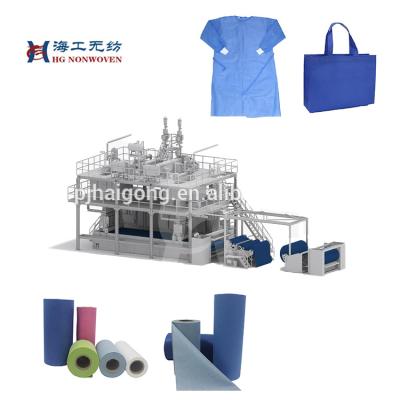 China Factory 380v Thermal Bonded Wadding PP Meltblown Nonwoven Fabric Production Line for sale