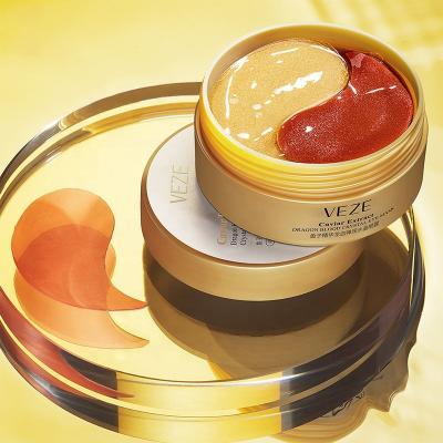 China Wholesale 24k Gold Crystal Gel Collagen Remove Dark Anti-Wrinkle Circles Wrinkles Eye Pads Eye Mask OEM Private Label Face Care Eye Mask for sale