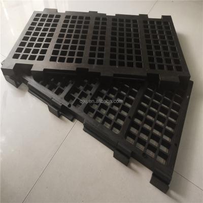 China Mineral Mining Vibrating Rubber Screen Plate With Metal Skeleton for sale