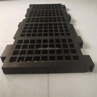 China Ore Mining Abrasion Resistant Rubber Sieve Plate for sale