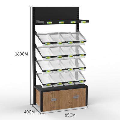 China Supermarket Convenience Store Display Rack for Snack Food Light Duty Style 5 Box Capacity for sale