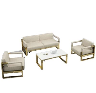 China Regional Style Chinese Style Sofa Set for Living Room Office Furniture Leather Office for sale