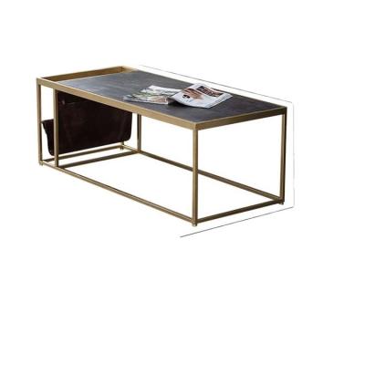 China Modern Living Room Furniture Gold Console Table with Simple and Elegant Gold Design for sale