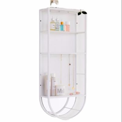 China Optional Bathroom Wall Decor Storage Waterproof Panels Display Rack for Modern Design for sale