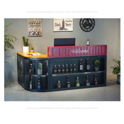 China Retail Boutique Shop Cashier Counter with Modern Design Style and Mobile Function for sale