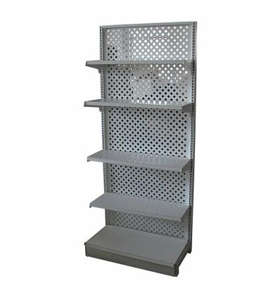 China Modern Style Silver Display Shelving Stand Rack for Shop Shelves and Display Cabinets for sale