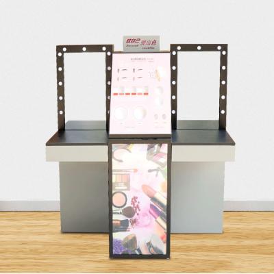 China Versatile Cosmetic Display Gondola Furniture for Makeup Presentation 380kg Capacity for sale