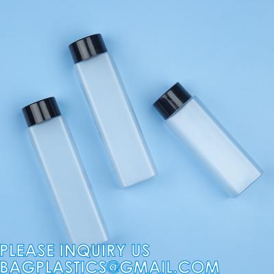 China Squeeze Bottles With Flip Cap, Refillable Plastic Travel Bottles For Creams, Lotion, Shampoo, Conditioner for sale