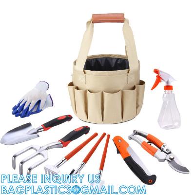 중국 Garden Tools Set 10 Pieces, Gardening Hand Tools And Essentials Kit Include Weeder Rake Shovel Trowel And More 판매용