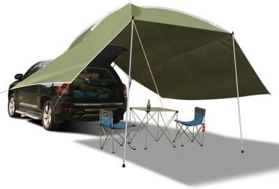 중국 Waterproof Car Awning Sun Shelter, Portable Auto Canopy Camper Trailer Sun Shade for Camping, SUV, Outdoor, Beach Army 판매용