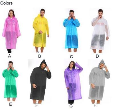 Cina Impermeabile Oxford Impermeabile in poliestere e PVC Impermeabile in PVC Impermeabile in EVA, poncho antipioggia riutilizzabile unisex per donna Mantella antipioggia in vendita