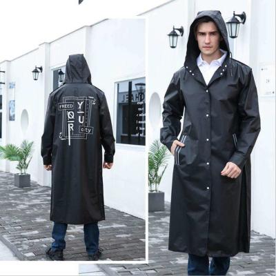 China Long Raincoat, Men Rainwear, Motorcycle Riding Recycle Non-disposable Durable Rain Gear Ponchos Raincoats, thick suit for sale