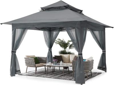 Cina Pop Up Gazebo Mosquito Nettings, Outdoor Canopy Shelter Garden Lawn Backyard, Patio Cover Outdoor Gazebo Pergol in vendita