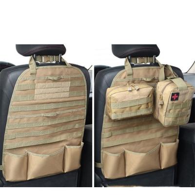 China Tactical Front Seat Back Storage Bag/Hanger Bag Organizer With 5 Bags,Universal Fits For All Vehicel for sale