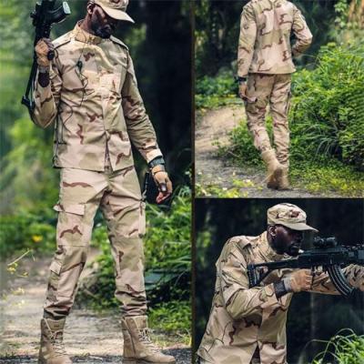 중국 Military Uniform Suit Unisex Lightweight Military Camo Tactical Camo Hunting Combat BDU Uniform Army Suit Set 판매용