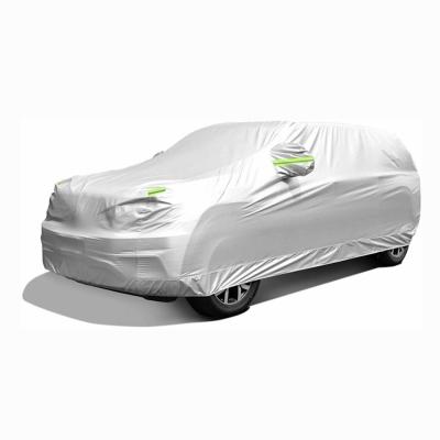 China All weather Car Cover / Pvc/ Pe / Peva Wholesale Waterproof Sun Protection Rain Snow Polyester Car Cover for sale