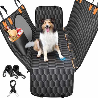 중국 Dog Seat Cover Car Seat Cover for Pets 100%Waterproof Pet Seat Cover Hammock 600D Heavy Duty Scratch Proof Nonslip 판매용