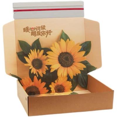 Cina Hot Sale Custom Shipping Boxes Custom Logo Package Courier Box Delivery Corrugated Box in vendita