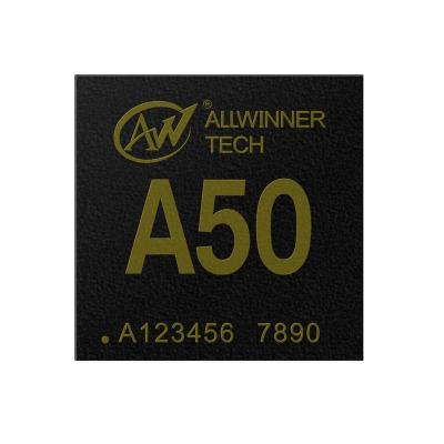 China CPU electronic components allwinner A50 IC chip which use advanced graphics computing processor GPU for sale