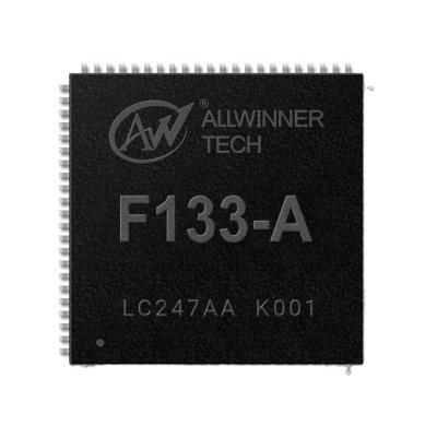 China Allwinner Network Video Machines latest video decoding processor F133 integrates a 64-bit processor with RISC CPU for sale