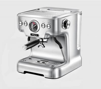 China Hotel Dongling dl-kf5700 coffee machine household and commercial semi-automatic small steam italian milk foam stainless steel for sale