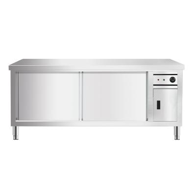 China Stainless Steel Plate Commercial Dish Buffets Warming Cupboard for sale