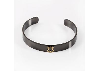 China Polieredelstahl-Armbänder/schönes offenes Stulpen-Armband für Mädchen zu verkaufen