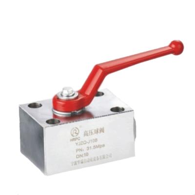 China Industry YJZQ YJZQ-15B Series High Pressure Ball Valve For Various Mounting for sale