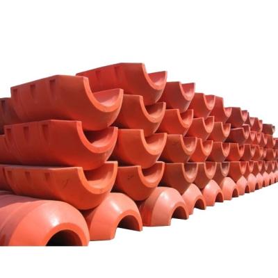 China Mining Project HDPE Discharge Pipe Drifter For Sand Dredger for sale