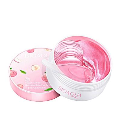 China Wholesale Anti-Wrinkle OEM ODM Amazon Tiktok Hot Sale Bioaqua Argireline Mulberry Silk Collagen Gel Eye Mask for sale