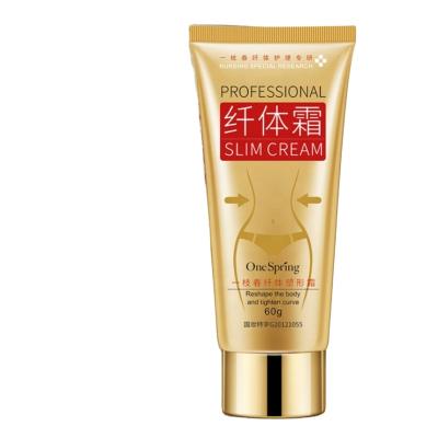 China Hot Selling Ginger Hot Slimming Fat Burn Private Label Weight Loss Best Body Slimming Cream for sale