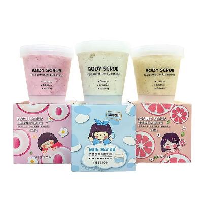 China Exfoliator YESNOW Organic Sugar Exfoliating Skin Care Body Hydrating Cleanser Scrub for sale