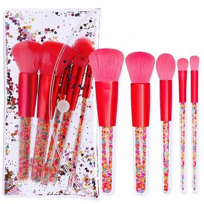 China Angular Blush Best Seller Stock Goods Lowest Rate Bling Quality Beauty Tops Eco Neon Barrel Makeup Brush Women Supplier for sale