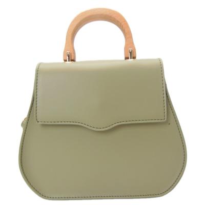 China Fashion Promotional Lady's Bag Newly Designed Avocado Green Handbag Can Be Diagonally Crossed Bag for sale